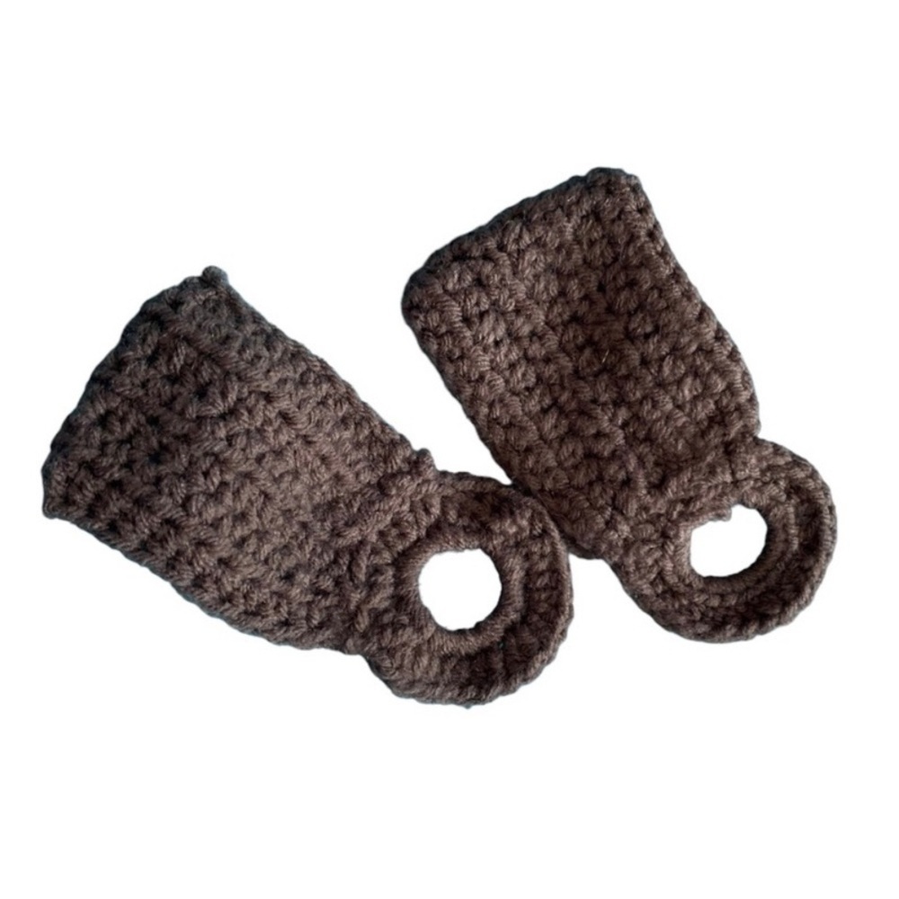 Handmade Crocheted Hand Towel Holder